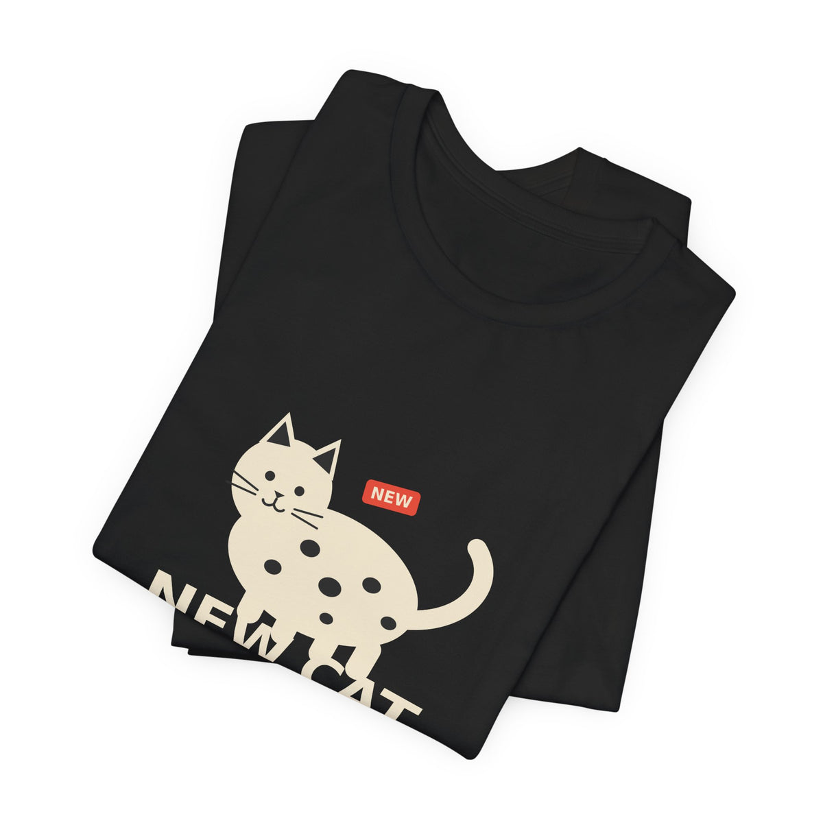 New Cat Dropped Shirt, Patch Notes Cat Tee for Gamers