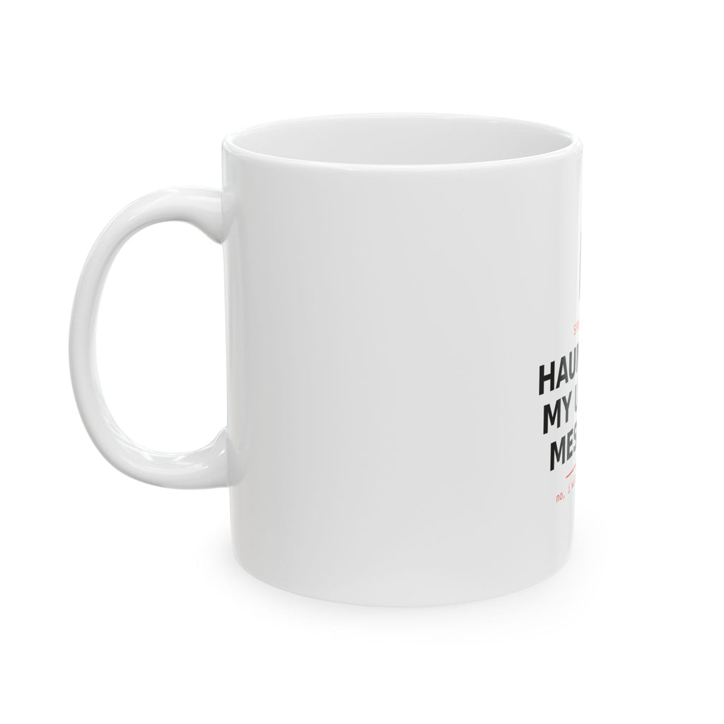 Haunted By My Unread Messages Mug, Halloween Ghost Coffee Mug, 11oz
